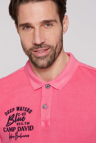 CAMP DAVID Shirt in Pink