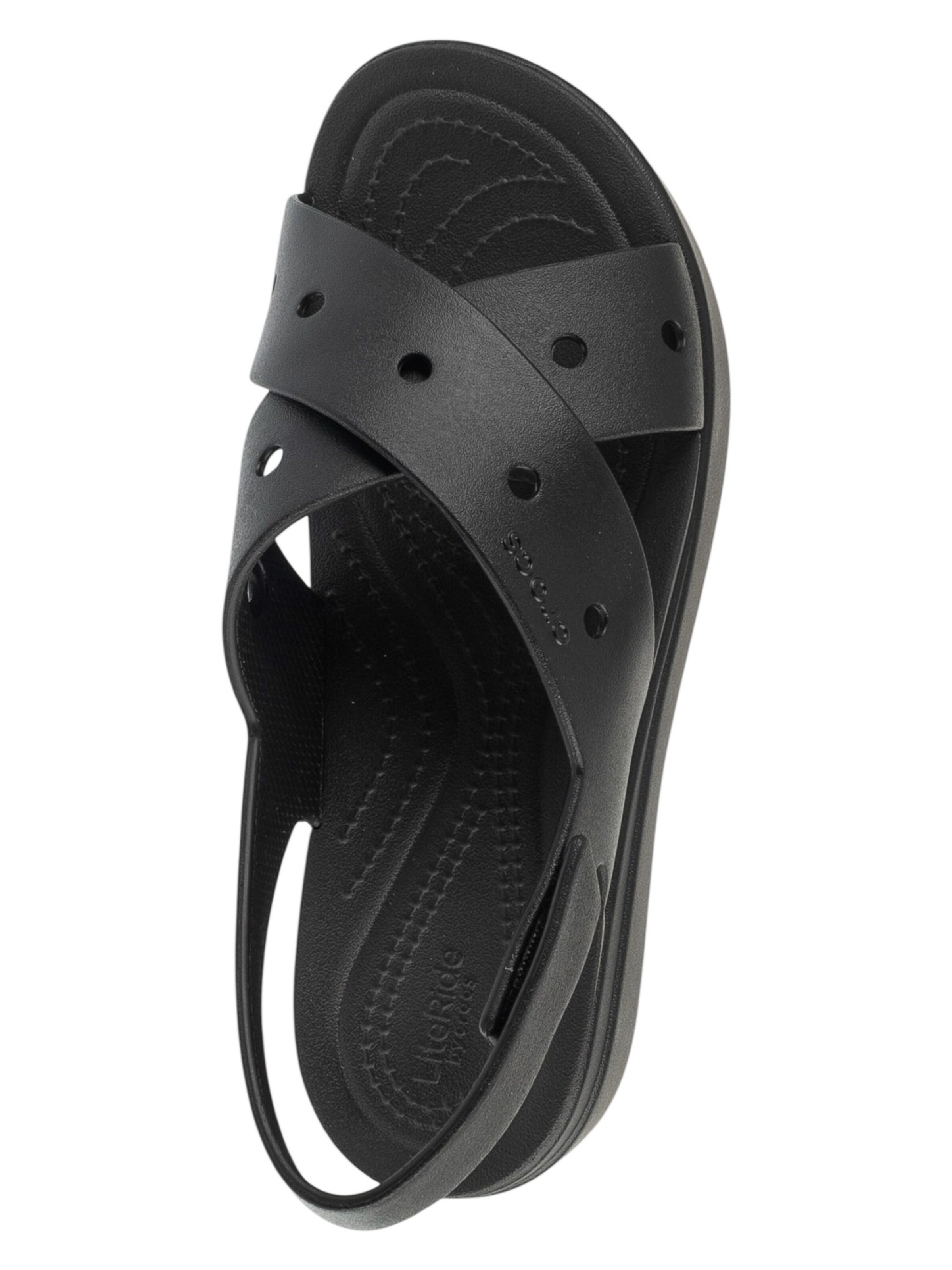 Crocs Sandale 'Brooklyn 4U'‌‌‌‌ in Schwarz