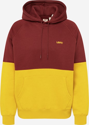 LEVI'S Sweatshirt i röd: framsida
