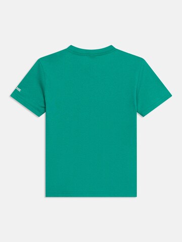 CONVERSE Koszulka 'DISSECTED CHUCK' w kolorze zielony