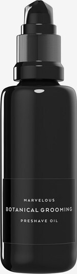 Marvelous Beard Oil 'Preshave Botanical Grooming' in Black / White, Item view