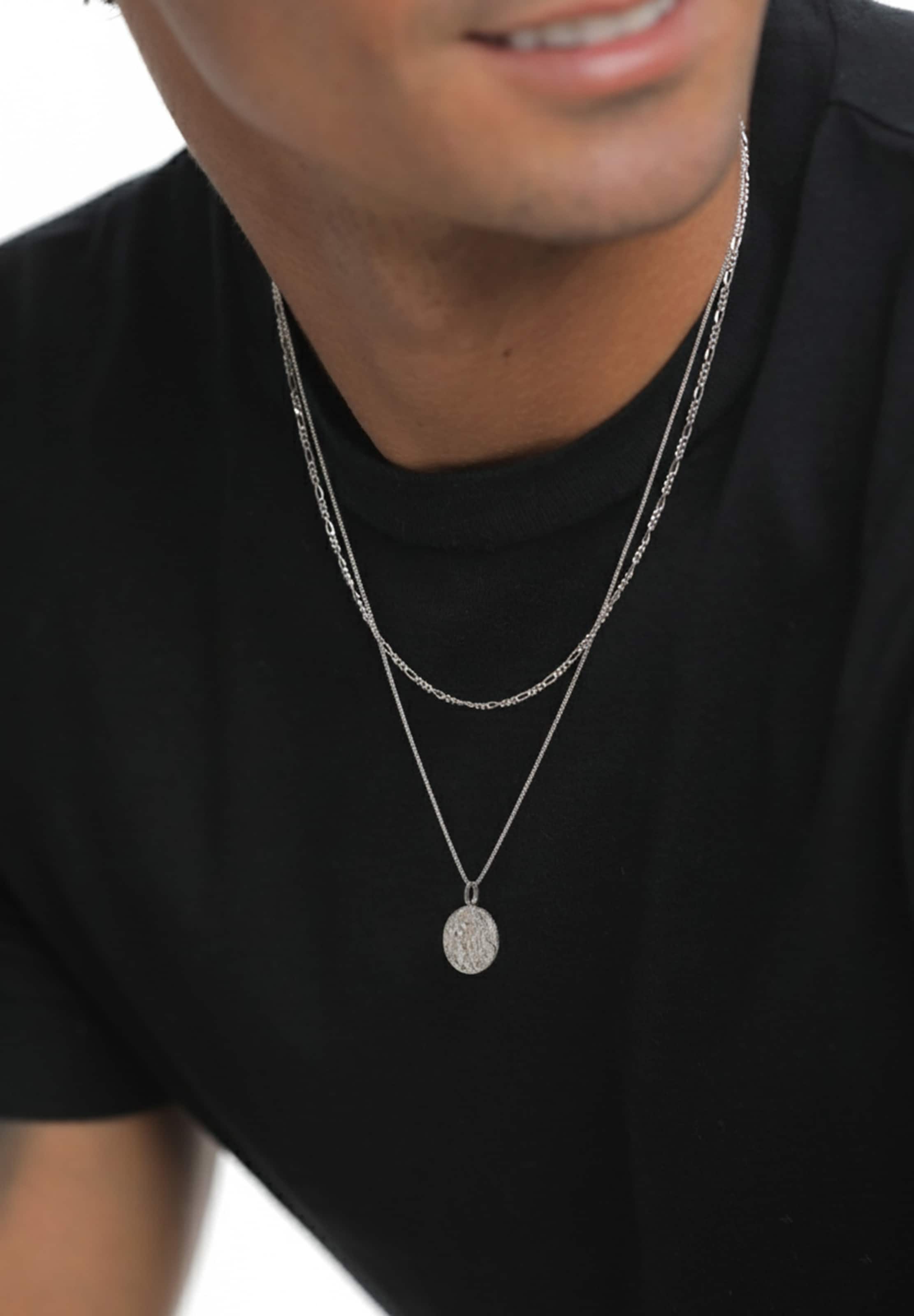 KUZZOI Kett 'Geo', värv Hõbe: eest vaates