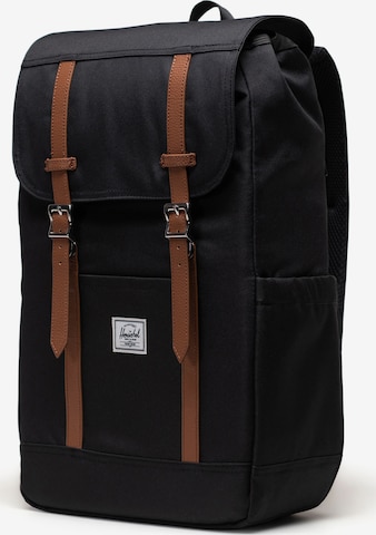 Herschel - Mochila 'Retreat' en negro: frente