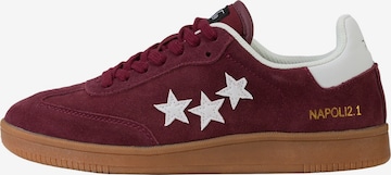 19V69 ITALIA Sneakers laag 'Napoli 2.1' in Rood: voorkant