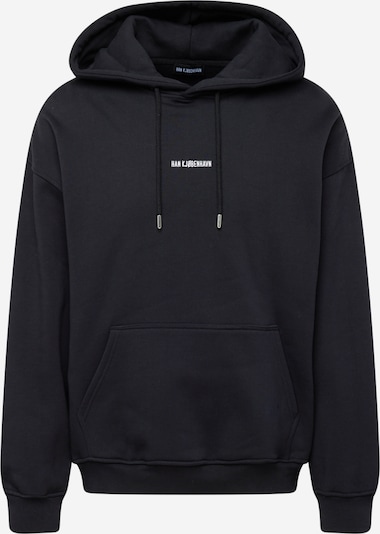 Han Kjøbenhavn Sweater majica u crna / bijela, Pregled proizvoda