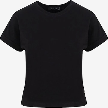 T-shirt Rivus en noir : devant
