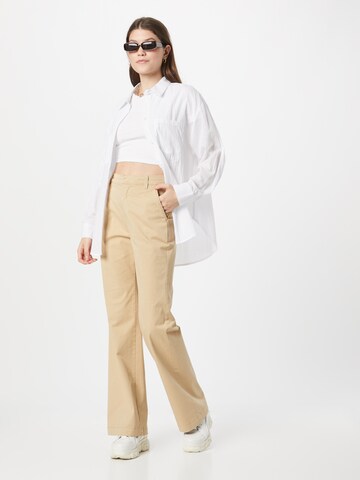 Wide Leg Pantalon GAP en beige