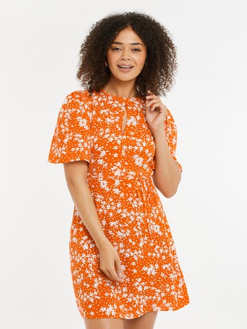 Threadbare Kleid 'Cleveland' in Orange: predná strana