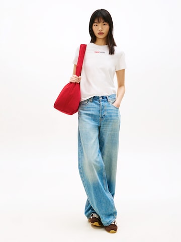 Tommy Jeans Póló 'ESSENTIAL' - fehér