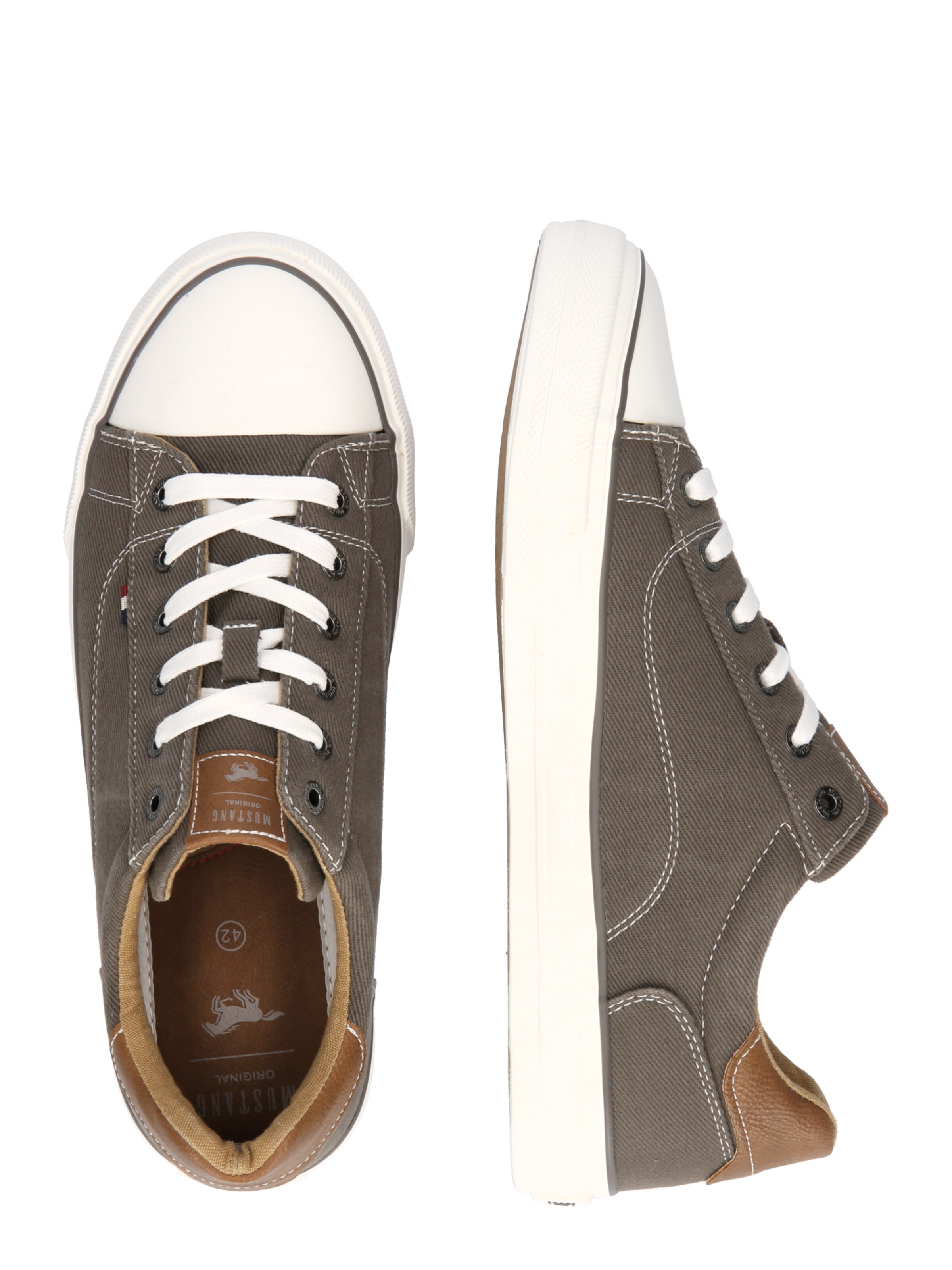 MUSTANG Sneakers laag 'Cosmos' in Grijs