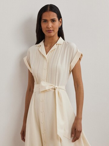 Lauren Ralph Lauren Shirt dress 'POLY' in Beige: front
