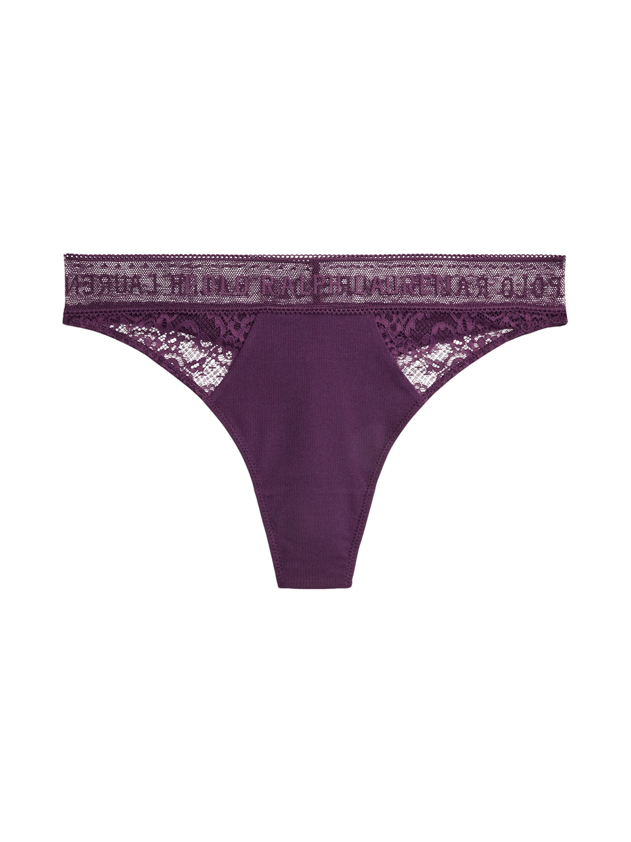 Polo Ralph Lauren Tanga 'Love Collection' in Lila: Vorderseite