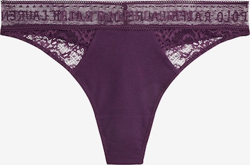 Polo Ralph Lauren Tanga 'Love Collection' in Lila: Vorderseite