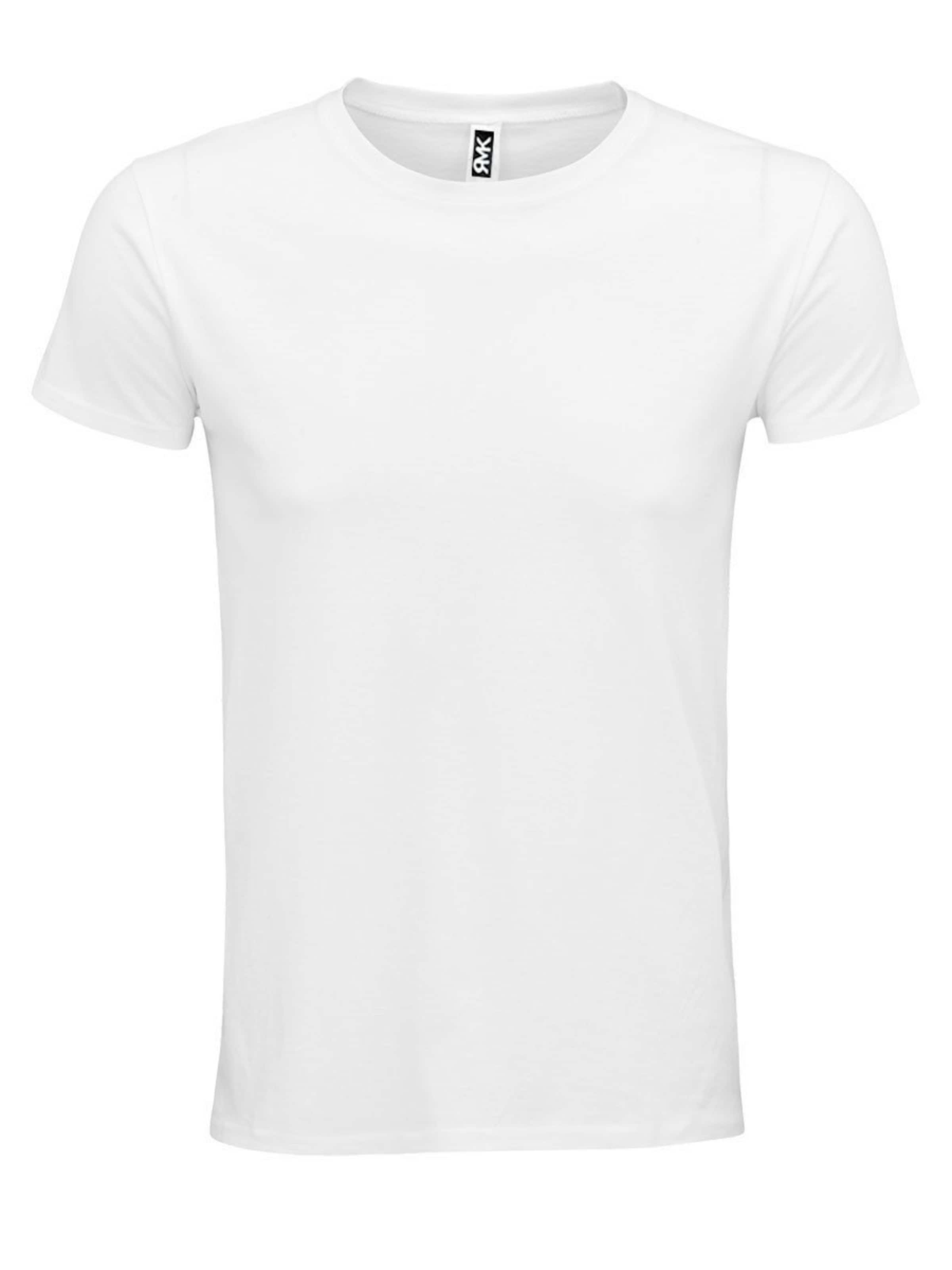 RMK Shirt '“Ausschnitt Uni”'‌‌‌‌‌‌‌‌‌‌ in weiß, Produktansicht