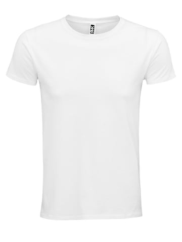 RMK Shirt '“Ausschnitt Uni”' in Weiß: Vorderseite
