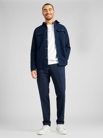 regular Pantaloni con piega frontale di s.Oliver BLACK LABEL in blu