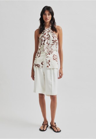 SECOND FEMALE Loosefit Shorts in Weiß