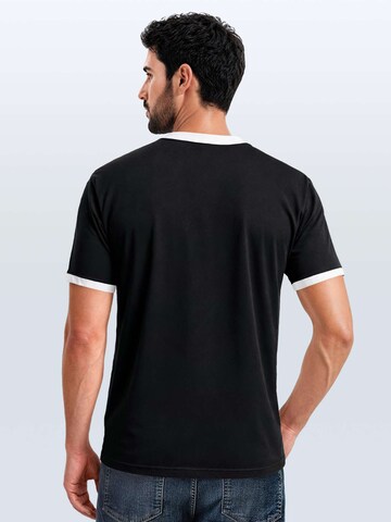 Neverless Shirt 'NVLS Athletics' in Black
