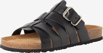 Tamaris Pantolette in Schwarz: Vorderseite
