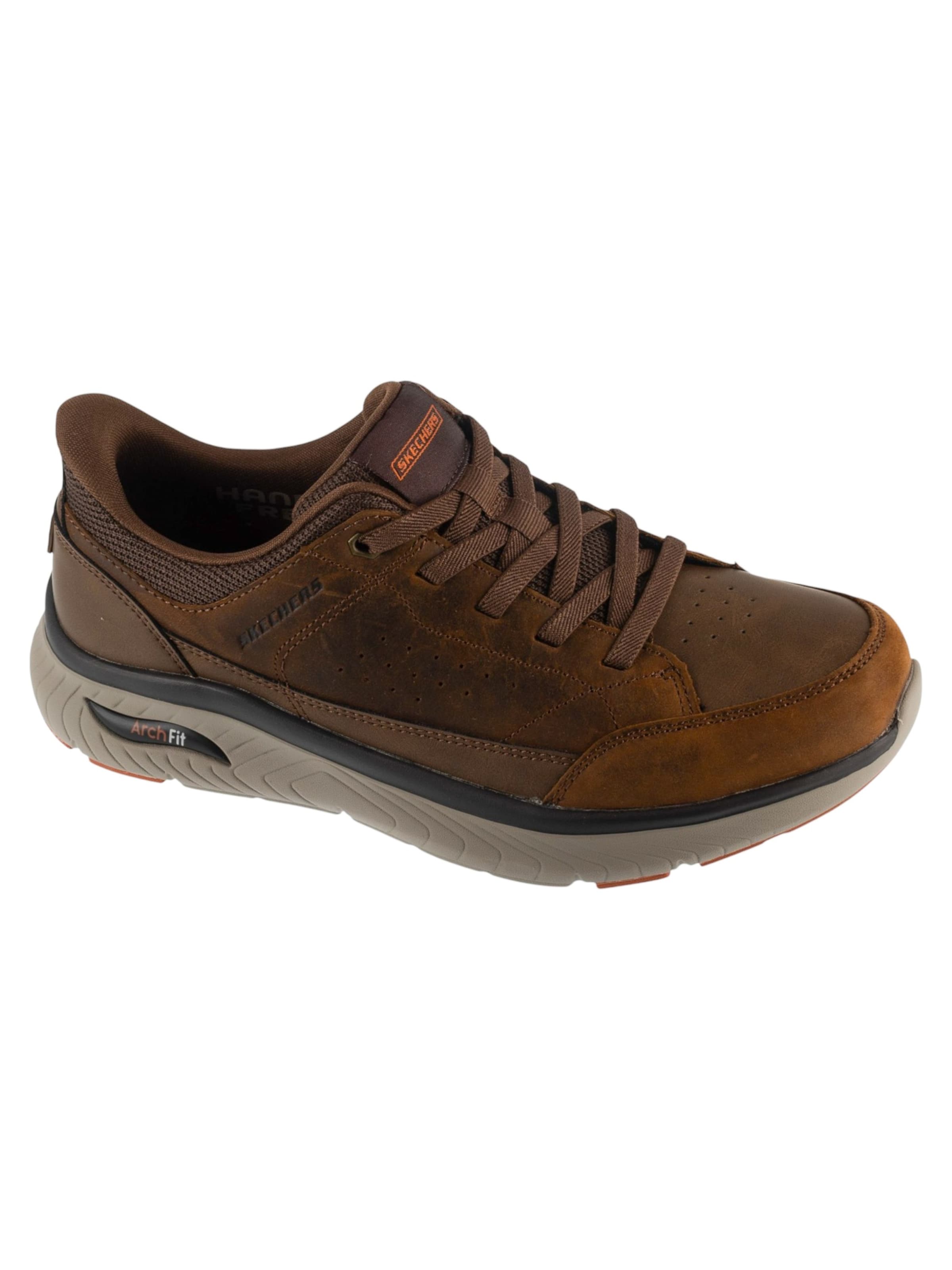 SKECHERS Platform trainers 'Skechers  Crosser - Felix' in Brown: front