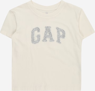 T-Shirt GAP en beige : devant