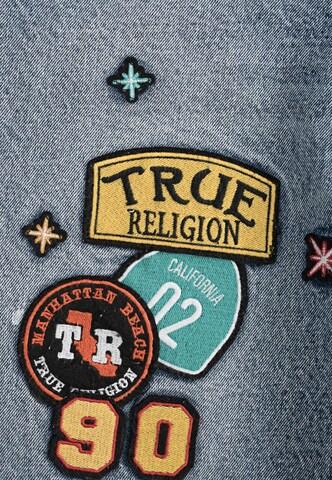 True Religion Loosefit Shorts 'Bobby' in Blau