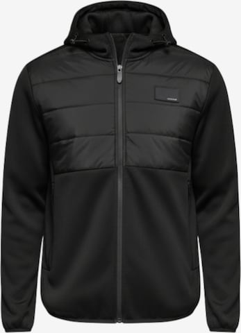 Ombre Jacke in Schwarz: Vorderseite
