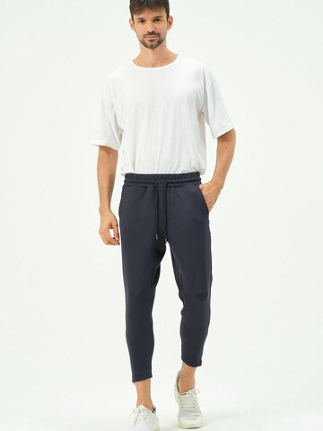 C&City Pyjama in Blauw: voorkant