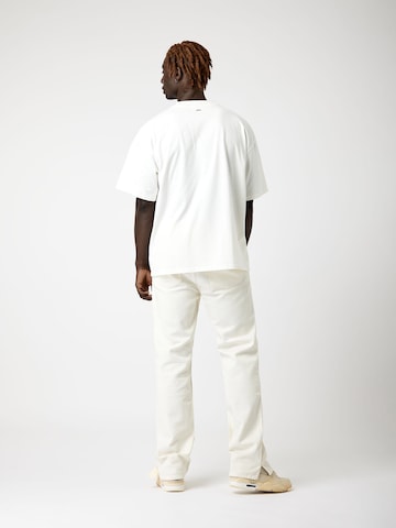 Regular Jeans 'Garbadin' de la EIGHTYFIVE pe alb