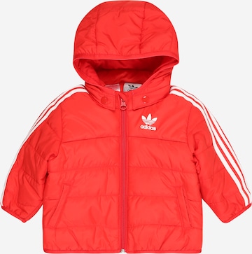 Veste mi-saison 'Adicolor' ADIDAS ORIGINALS en rouge : devant