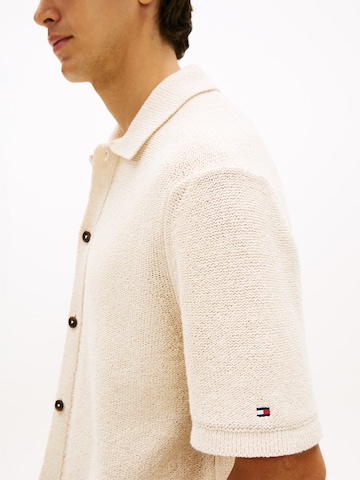 TOMMY HILFIGER Strickjacke in Beige