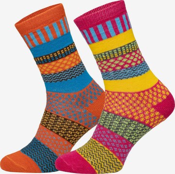 HomeOfSocks Socks 'HOS2299' in Pink: front