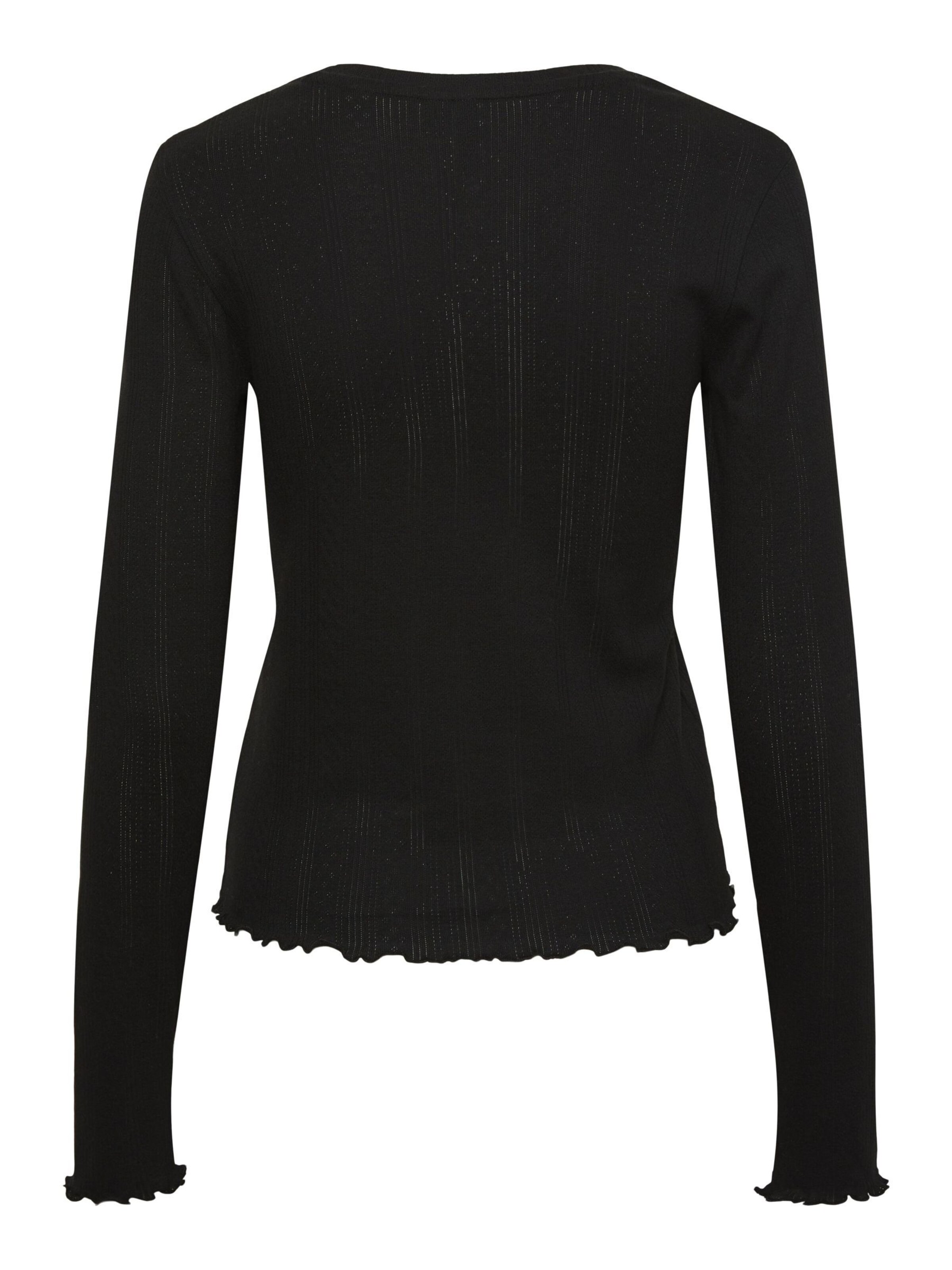 PIECES Футболка в Черный