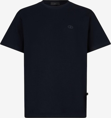 T-Shirt 'LIU JO UOMO T-SHIRT BASICCONTRA T-SHIRT' Liu Jo en bleu : devant