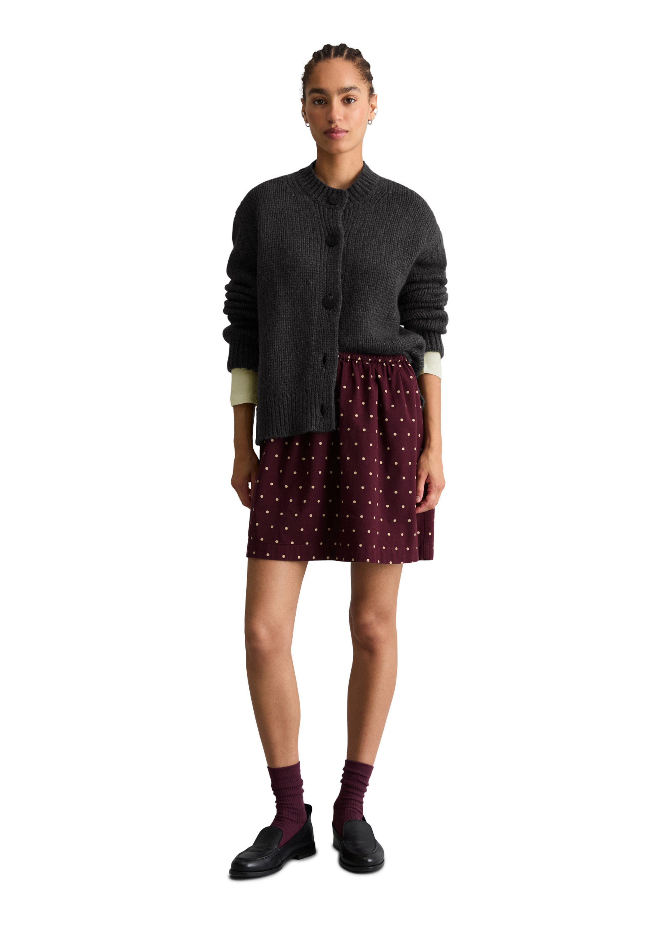 Marc O'Polo DENIM Strickjacke in Grau