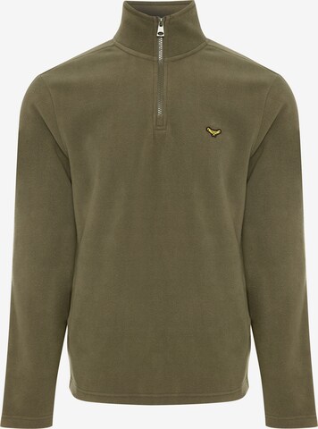 Threadbare Sweater 'Blade' in Green: front