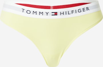 Tommy Hilfiger Underwear Stringit värissä keltainen: edessä