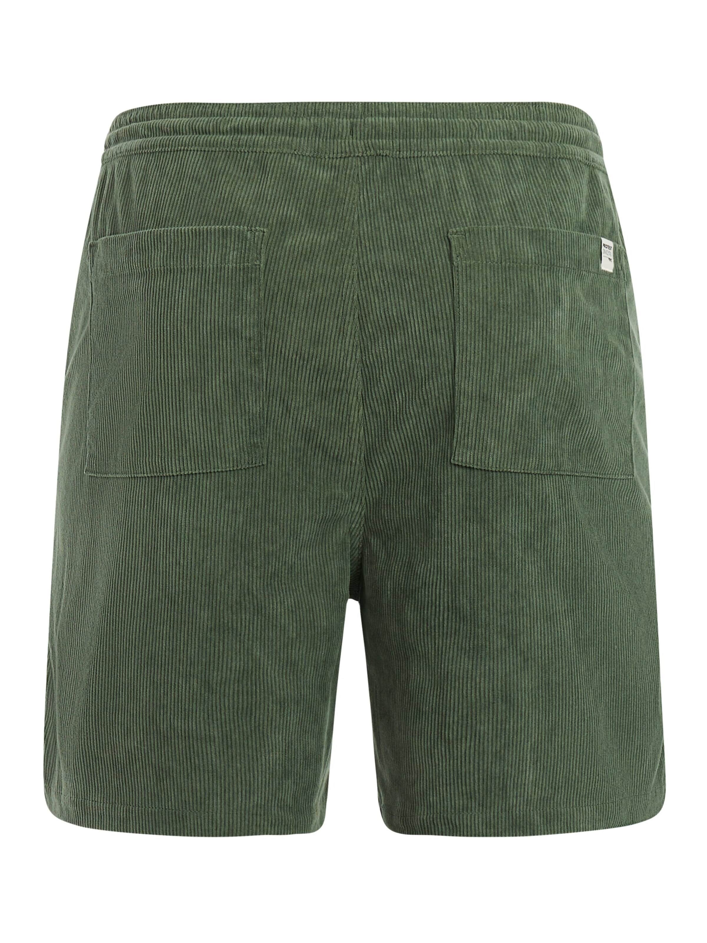 PROTEST Pants 'PRTUleyo' in Green: front