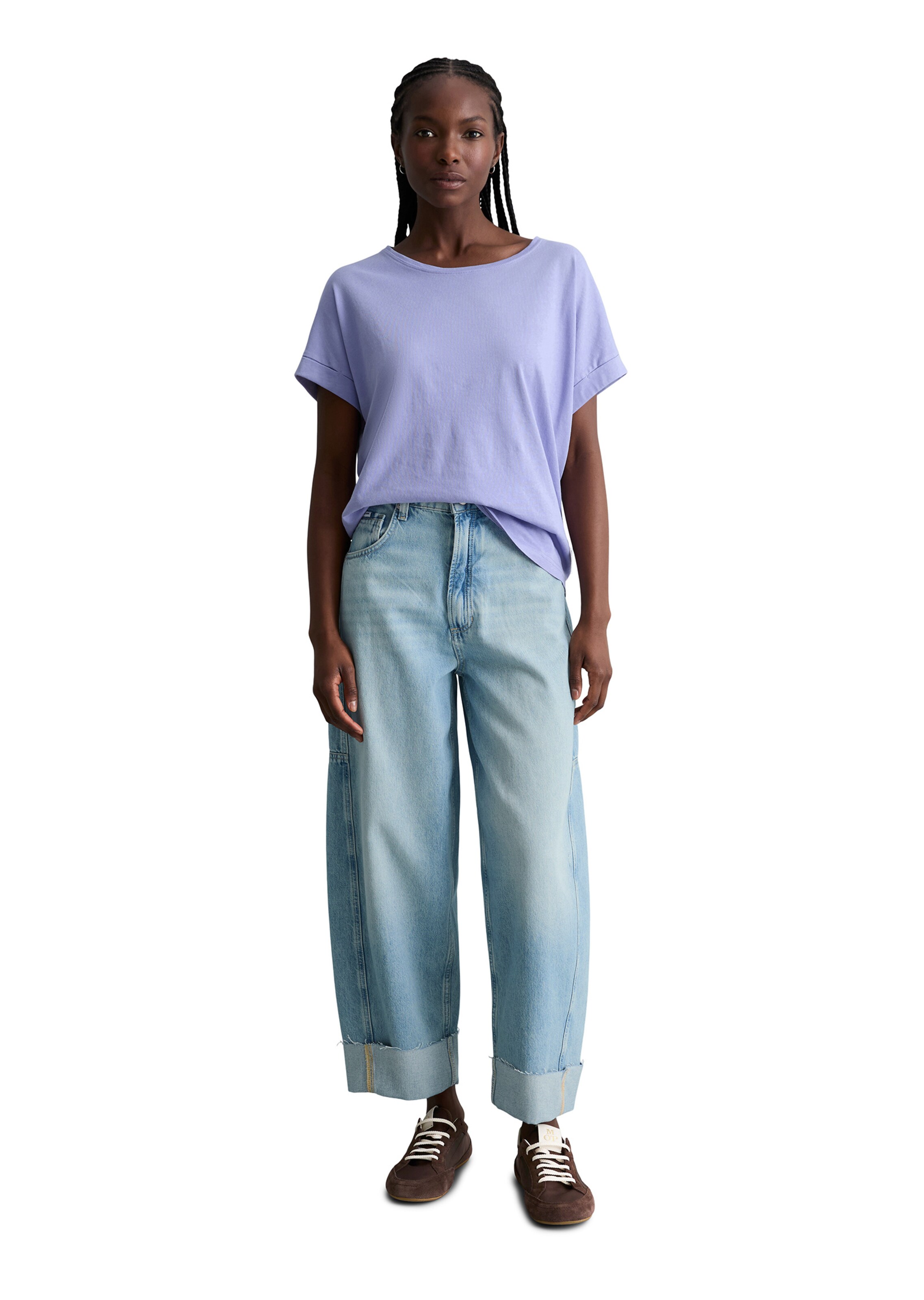 Marc O'Polo DENIM Shirt 'DfC' in Lila