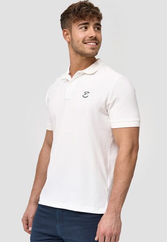 INDICODE JEANS Shirt ' Wadim ' in Wit: voorkant