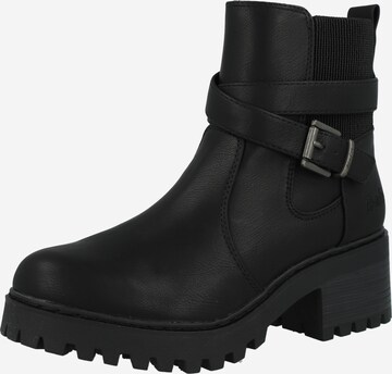 Bottines Blowfish Malibu en noir : devant