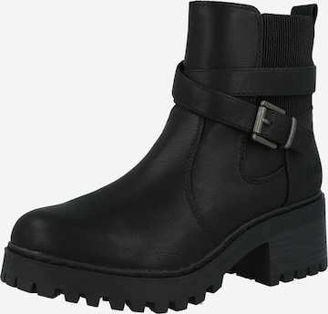 Blowfish Malibu Ankle Boots in Black: front