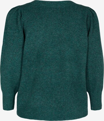 Zizzi Pullover 'GREENY' i grøn