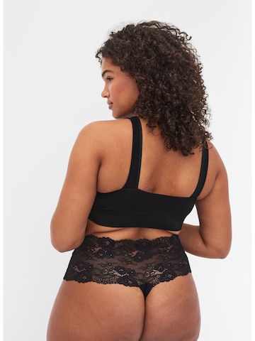 Devoted by Zizzi - Tanga 'Lcara' en negro