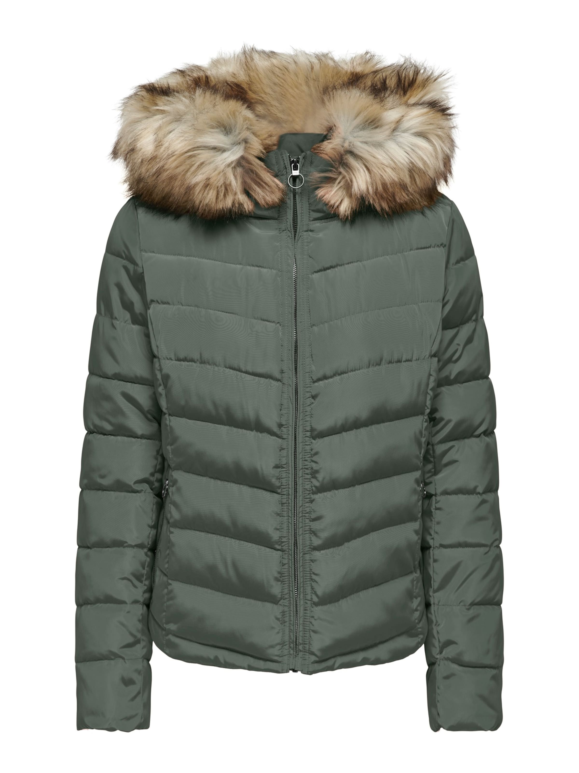 ONLY Overgangsjakke 'ONLELLAN' i grøn: forside