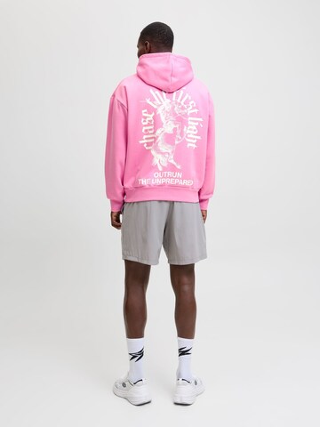 JACK & JONES Sweatshirt i pink: forside