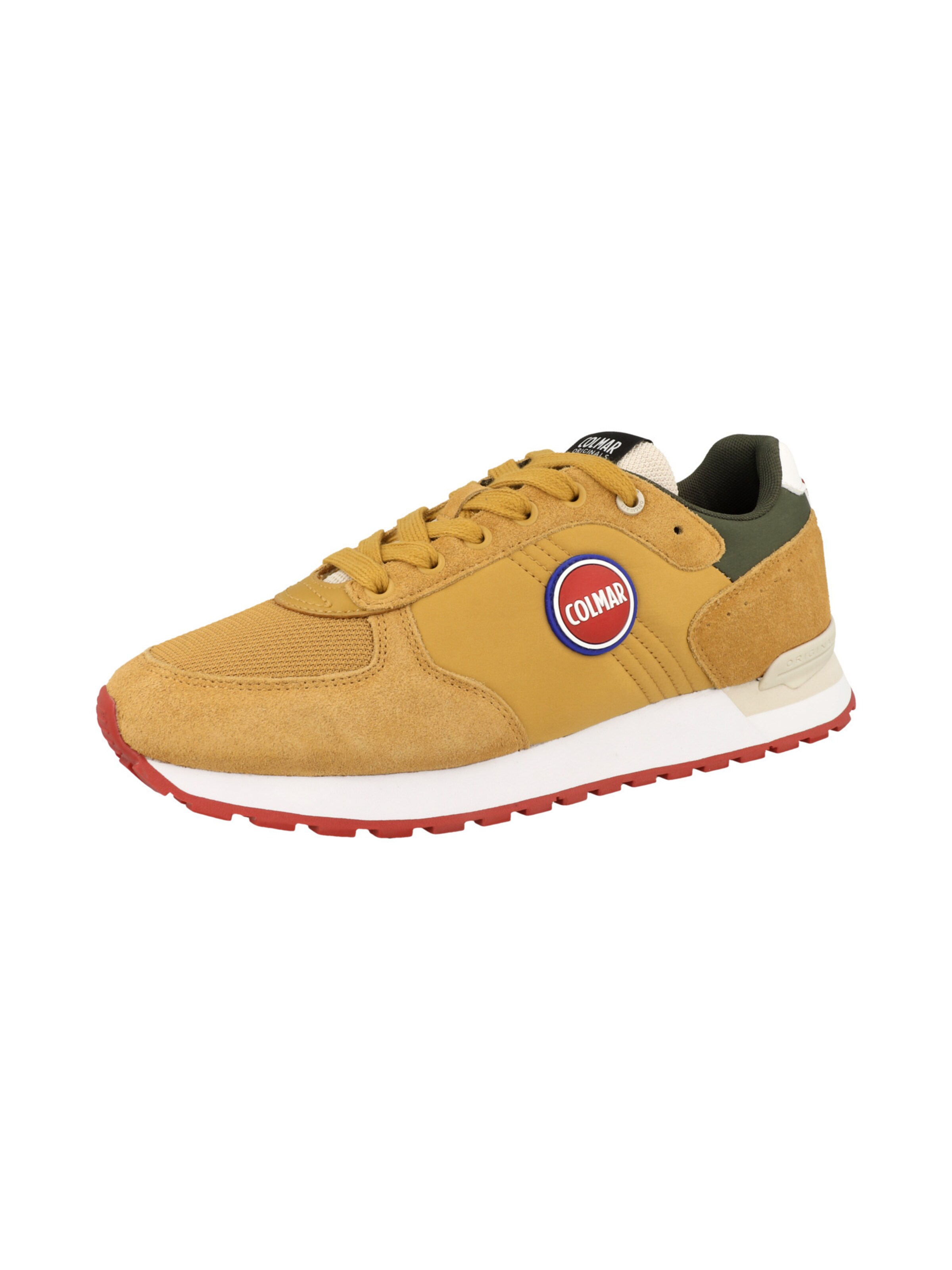 Baskets basses 'Travis Colors' Colmar en marron : devant