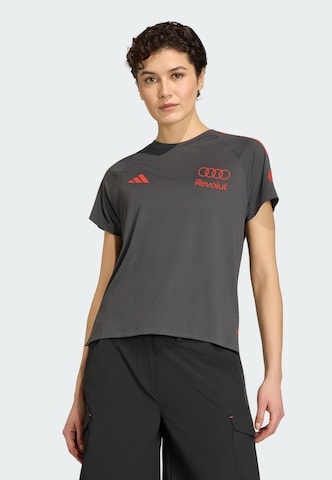 ADIDAS PERFORMANCE - Camiseta de fútbol 'Audi Formula One Team Mechanics' en gris: frente