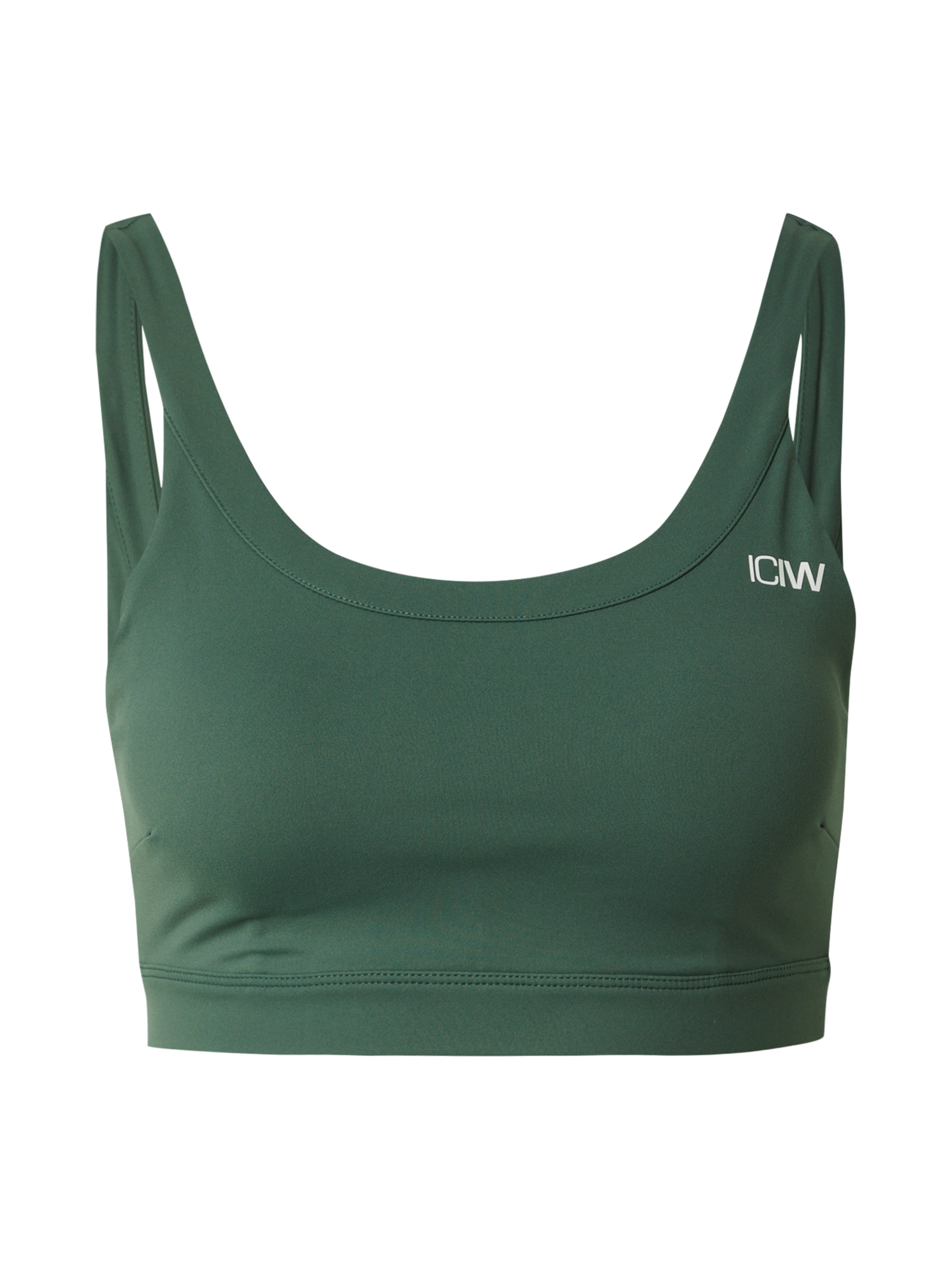 ICANIWILL Μπουστάκι Αθλητικό σουτιέν 'Nimble' σε πράσινο: μπροστά