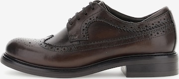 Scarpa stringata di CAFè NOIR in marrone: frontale